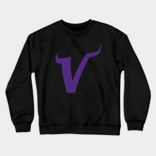 Minnesota Vikings "V" Crewneck Sweatshirt